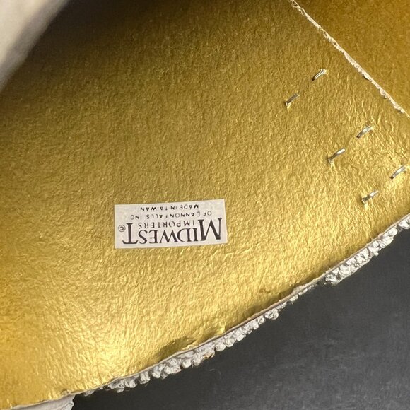 Vintage Midwest Imp. Decorative Hooded Santa Claus Christmas Tree Topper 9.75" - Picture 10 of 10